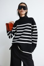 Mock Turtleneck Sweater