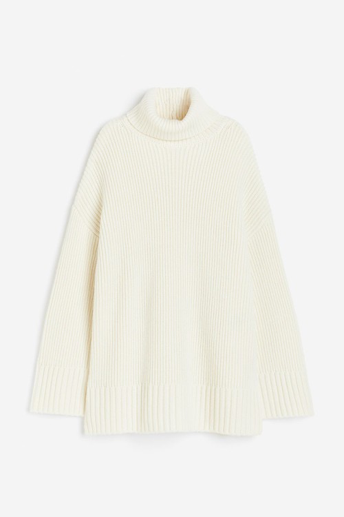 Oversized Turtleneck Sweater