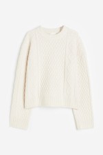 Cable-knit Sweater